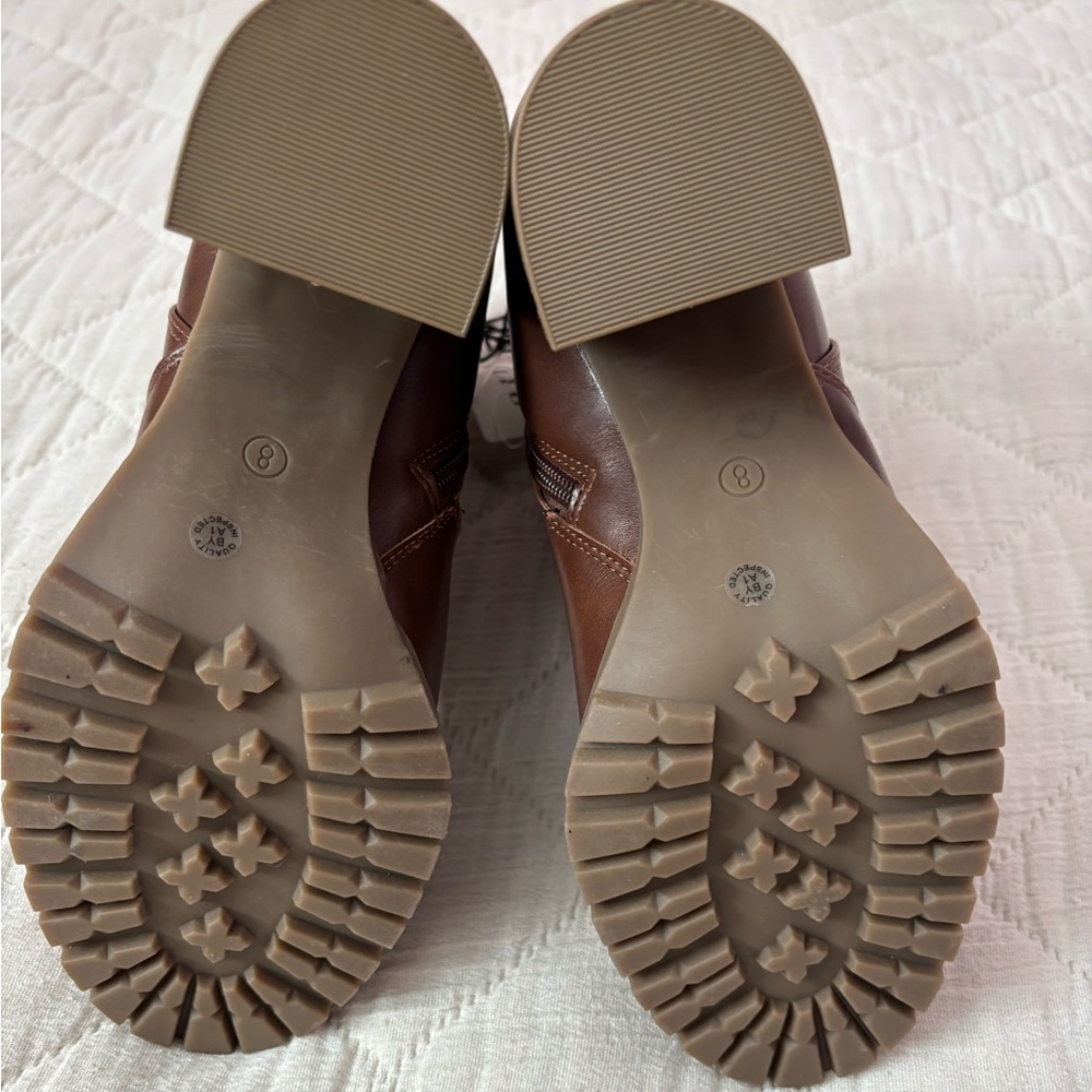 A.N.A Brown Ankle Booties Sz 8 NWT | - Picture 8 of 8